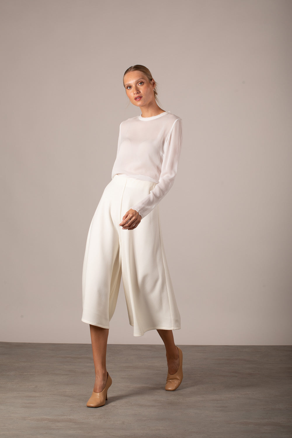 Ny Collection Petite Mid Rise Pull On Wide-Leg Palazzo Pant, & Short |  Hawthorn Mall